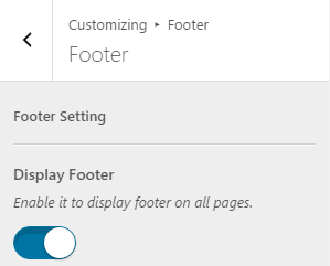 displayfooter